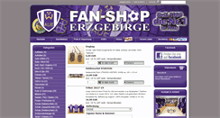 Desktop Screenshot of fanshop-erzgebirge.de